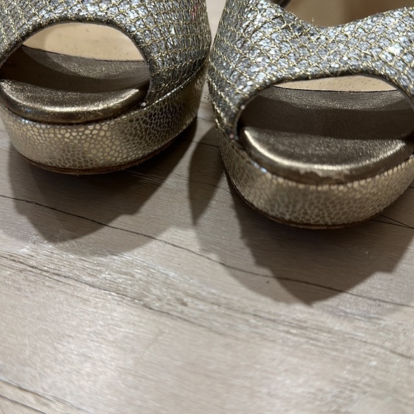 Jimmy Choo leather printed slingback pumps - Picture 4 of 8